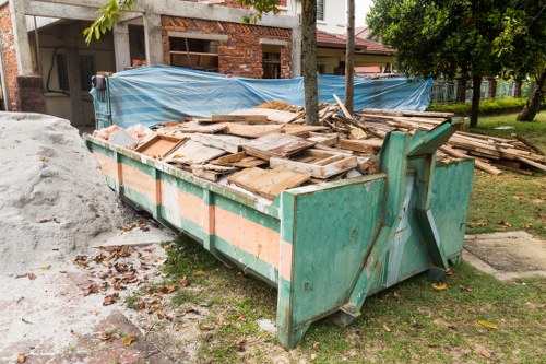 Professional rubbish removal team in Brompton