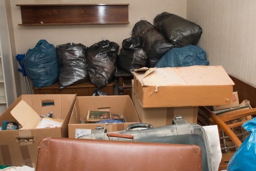Professional movers providing packing services with quality materials